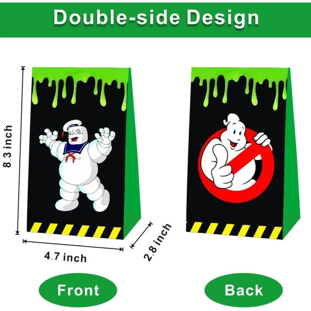 Ghost Party Favor Gift Bags Goodie Bags, Ghost Party, 9H-164MISC002